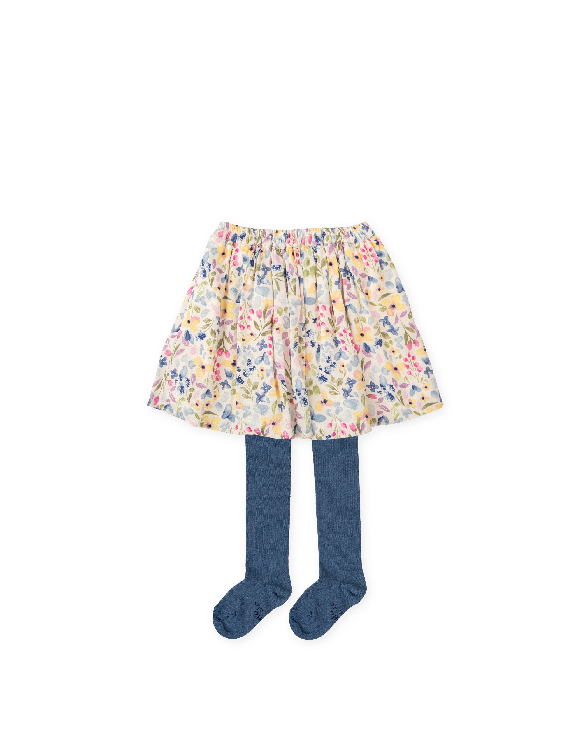 FALDA CON LEOTARDOS PURPURA