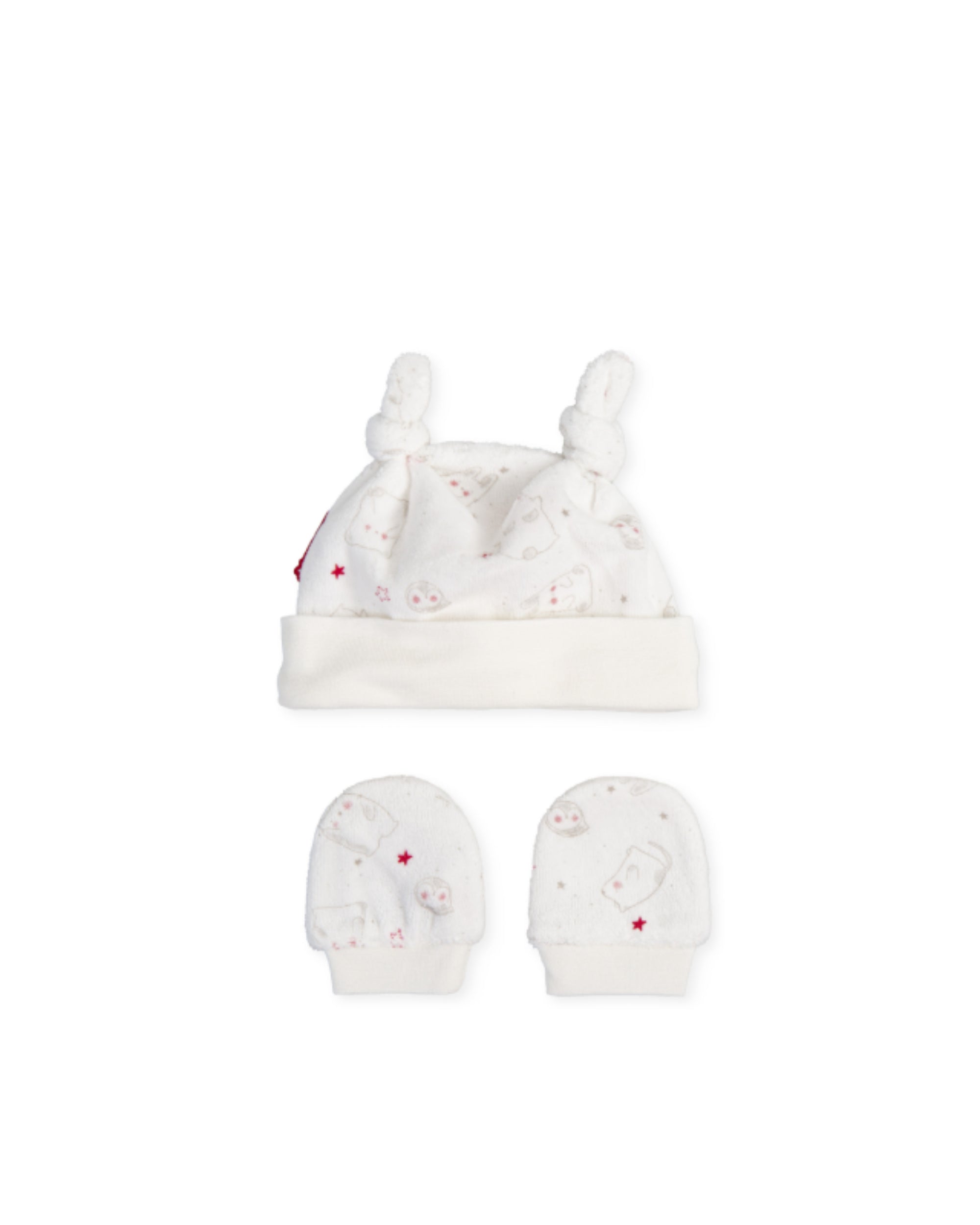 GORRO Y MANOPLAS BLANCO QUÍMICO
