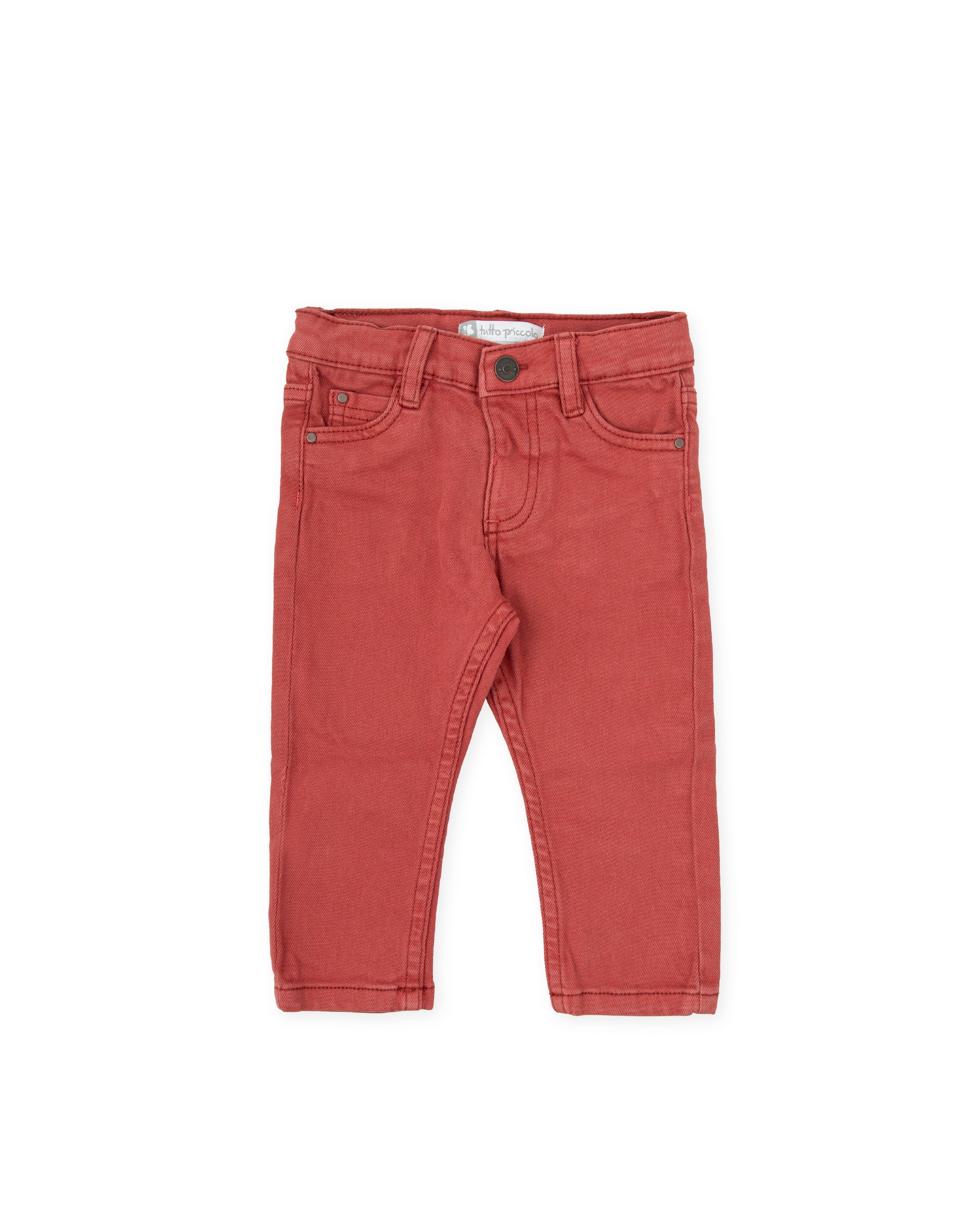 PANTALÓN ROJO OSCURO