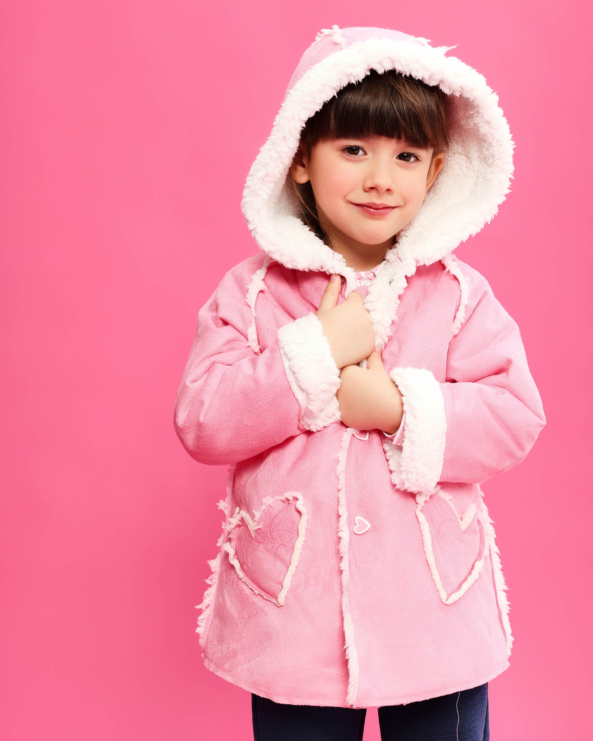 CHAQUETÓN FRESA