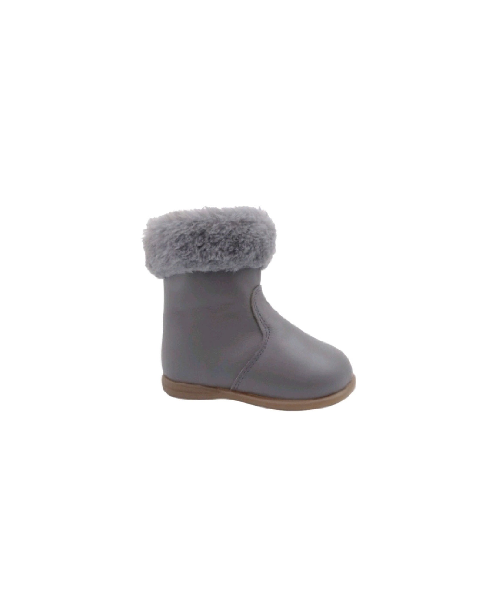 ZAPATITOS GRIS BEBÉ