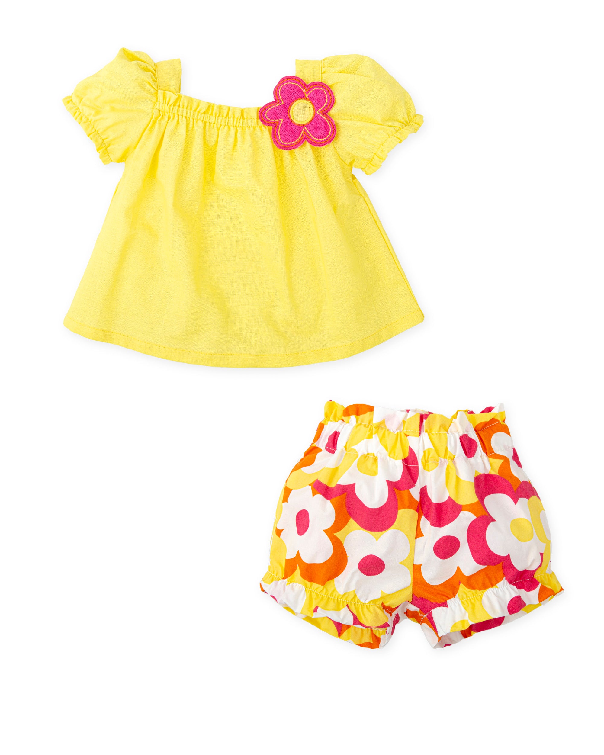 CONJUNTO NIÑA AMARILLO