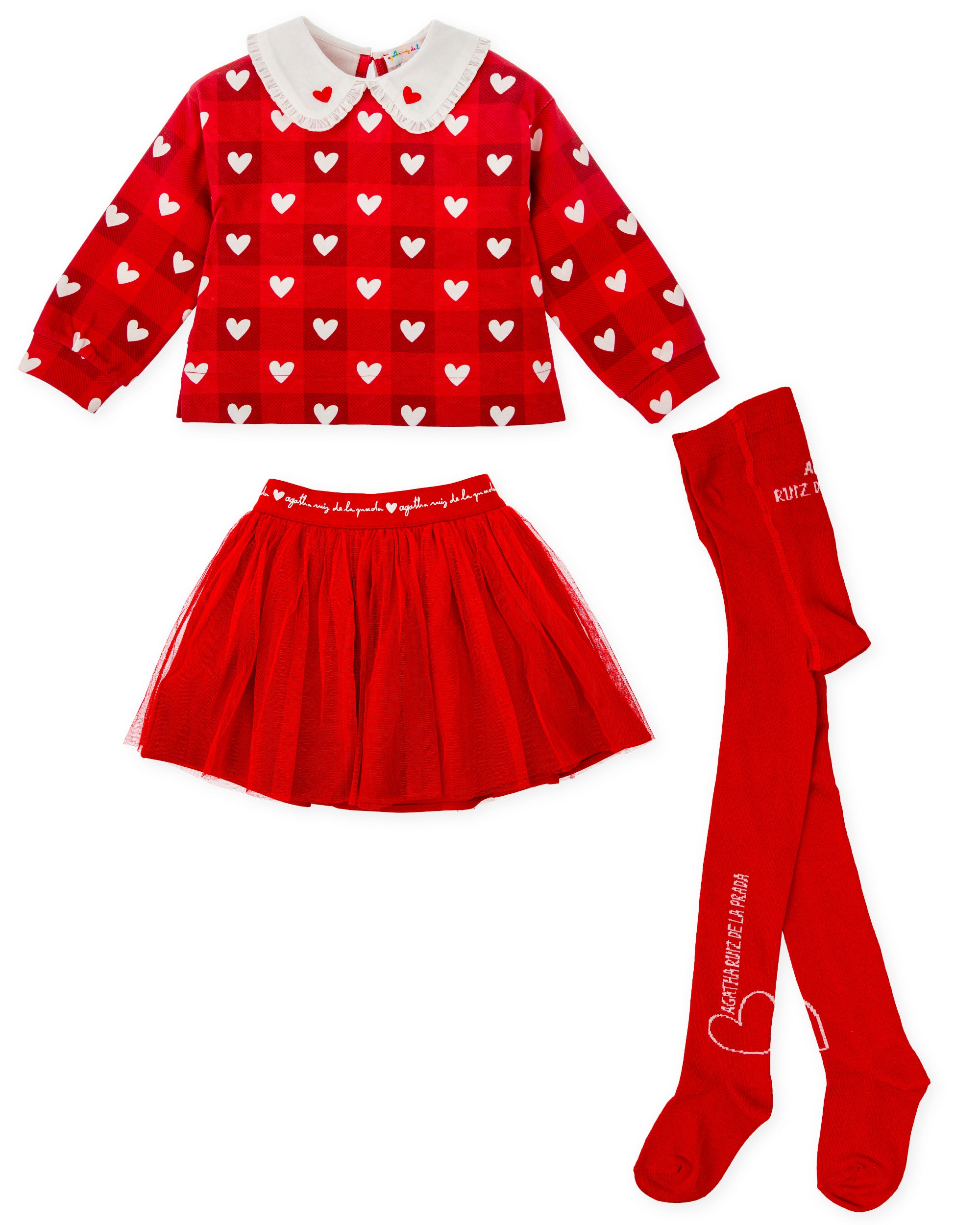 CONJUNTO NIÑA ROJO