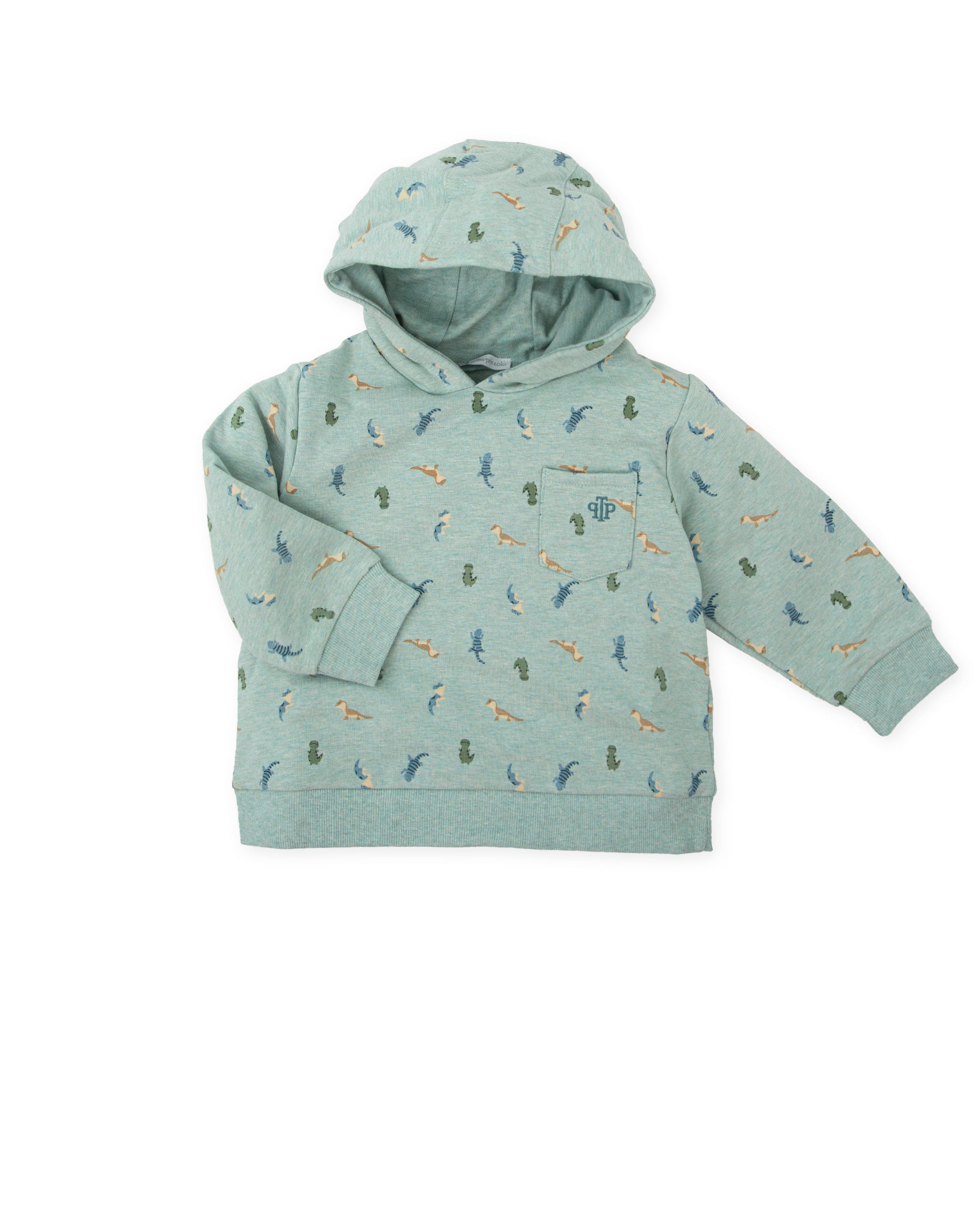 SUDADERA VERDE MAR