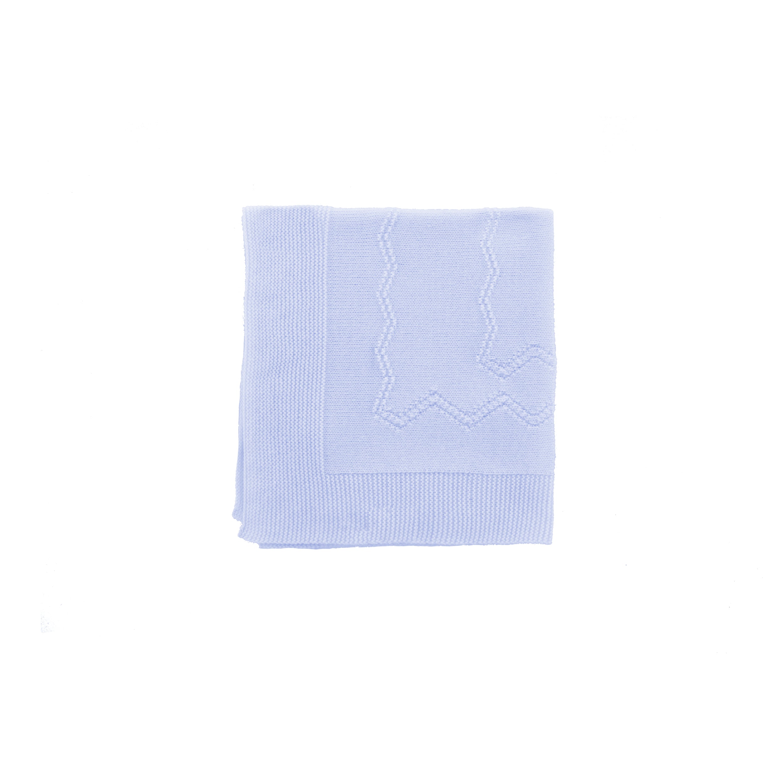 MANTITA RECIÉN NACIDO AZUL CIELO