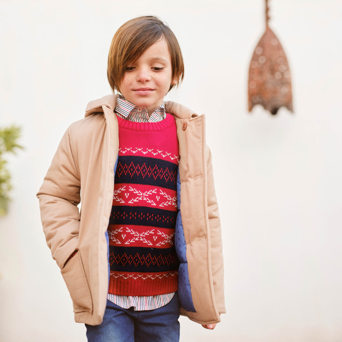 CHAQUETÓN CAMEL